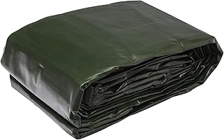 WERKA PRO Multifunctional Cloth Black and Green 240 g/m2 8 x 12 m