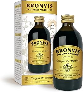 BRONVIS con Miele Millefiori Liquido Analcoolico 200 ml