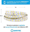 SHANYAO - ROLLA 5 MT STRIP LED 12V 24W L.F.