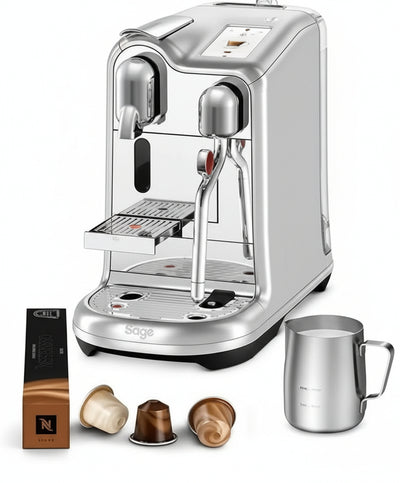 Sage Appliances NESPRESSO SNE900 the Creatista Pro di Sage, acciaio inox spazzolato