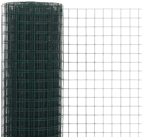 Rete elettrosaldata per recinzione in metallo, maglia rettangolare 75 x 50 mm