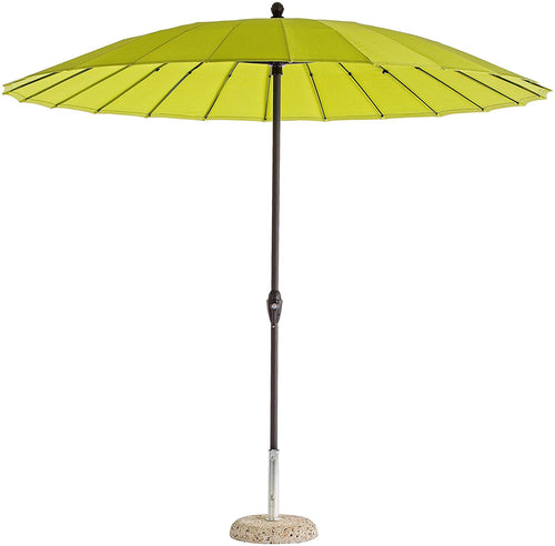 Ombrellone palo centrale Atlanta in acciaio verniciato a polvere per giardino e balcone Ø 270 cm