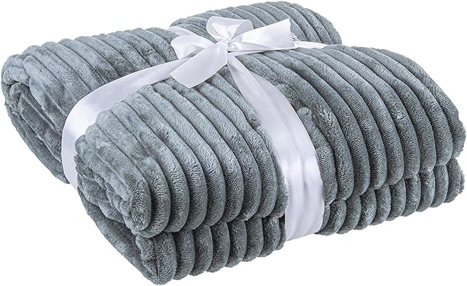 Plaid "Rachele" in poliestere per copriletto 150 x 200 cm