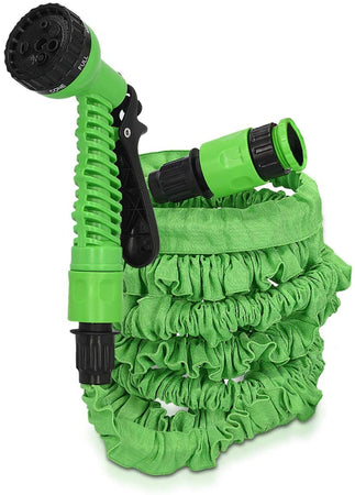 Tubo da giardino estendibile con pistola 7 funzioni per balcone e veranda