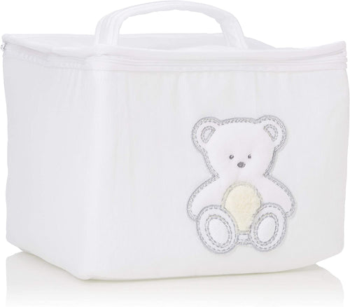 Beauty Case Tessile RETTANGOL.ARE Italbaby Peluche Azzurro