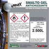 MAXMEYER - IMAX SMALTO GEL DECORATIVO ANTICHIZZANTEGRIGIO GHISA LT 2,5