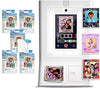 HP Sprocket Photo Box Machine Instant Colour Photo Printer (White) Paper Package + Zinc 3.5 x 4.25 Inch Zinc Self-Adhesive Photo Paper (500 Sheets)