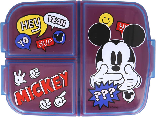 PORTA MERENDA MULTISCOMPATO PERSONAGGI DISNEY A SCELTA