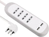 ELECTRALINE - GUMMY MULTIPRESA 4P 2USB 2.1A COVER SILI