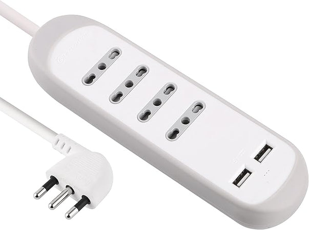 ELECTRALINE - GUMMY MULTIPRESA 4P 2USB 2.1A COVER SILI