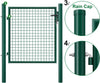 Cancello pedonale per recinzione con pannelli rigidi modulari Border maglia 5 x 5 cm