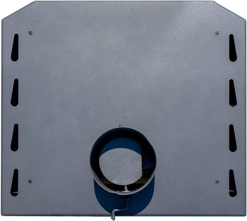 Stufa a legna "Ambassador" 13 kw con forno in acciaio verniciato h 116 cm