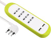 ELECTRALINE - GUMMY MULTIPRESA 4P 2USB 2.1A COVER SILI