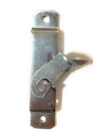 Coppia di blocchi per persiane, coppia destra e sinistra, di colore argento, completo di viti