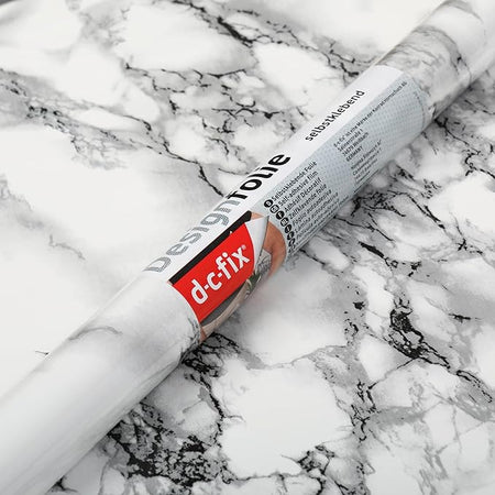 D-C-FIX PELLICOLA ADESIVA MINI 90X210 CM MARMO BIANCO