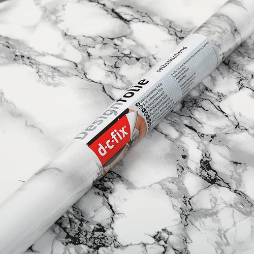 D-C-FIX PELLICOLA ADESIVA MINI 90X210 CM MARMO BIANCO