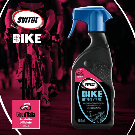 Detergente spray "Svitol Bike" adatto per tutti i materiali della bici, da 500 ml