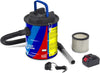 Bidone aspira cenere E 12B a batteria da 12 litri per aspirare ceneri fredde da stufe, camini e barbecue