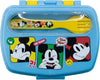 PORTA MERENDA CON POSATE PERSONAGGI DISNEY A SCELTA