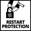 Smerigliatrice angolare a batteria TE-AG 18/115 Li con protezione all'avvio contro i sovraccarichi versatile impugnatura