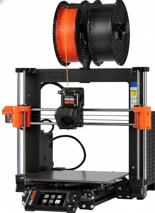 Prusa MK4S Original 3D Printer Kit, Removable Printing Sheets, DIY Kit for 3D Printers for Beginners, Fun to Assemble, Automatic Calibration, Filament Pattern Included, Size