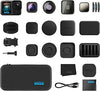 GoPro HERO13 Black + HB Series Lens Collection - Includes Macro Lens, Ultra Wide Angle Lens, 4 ND Filters, Anamorphic Lens and Premium Housing