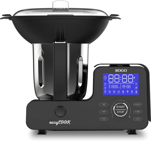 SOGO Robot  mutifunzione 10 programmi, 11 velocità, 2L, + accessori