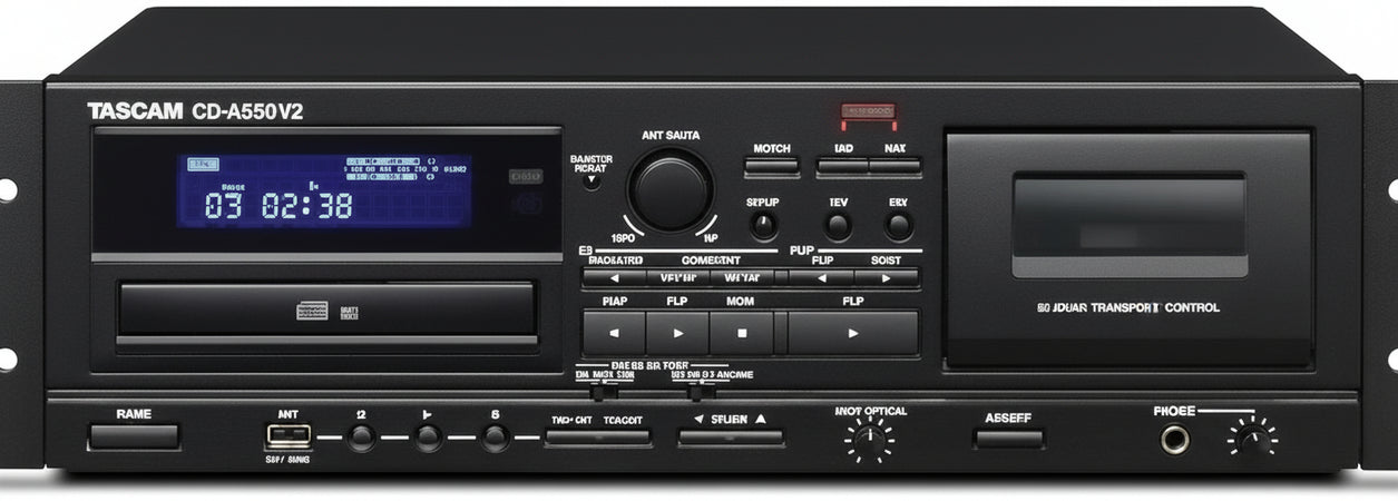 Tascam CD-A580 v2 - CD Player, Cassette Deck and USB Recorder