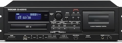 Tascam CD-A580 v2 - CD Player, Cassette Deck and USB Recorder