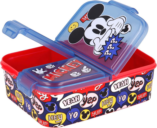 PORTA MERENDA MULTISCOMPATO PERSONAGGI DISNEY A SCELTA