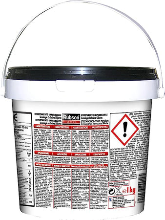 Silicone liquido "SL3000 Aqua Block" altamente impermeabile 1 kg bianco