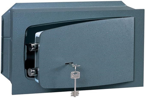 CISA - CASSAFORTE CON CHIAVE A DOPPIA MAPPA MIS. 240x360x200 MM SPESSORE PORTA 8MM 2 CATENACCI 1 RIPIANO