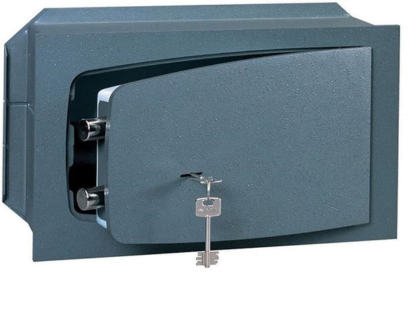 CISA - CASSAFORTE CON CHIAVE A DOPPIA MAPPA MIS. 240x360x200 MM SPESSORE PORTA 8MM 2 CATENACCI 1 RIPIANO