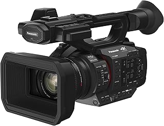 Panasonic HC-X2E 4K 50p/60p Profi-Camcorder mit groem 1,0-Typ MOS-Sensor, 20x optischen Zoom (24,5-490mm) mit Opt. 5-Achsen Bildstabilisator