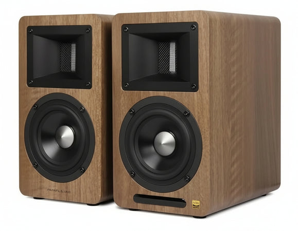 EDIFIER AIRPULSE A80 - 2.0 Bookshelf Speaker System (100W) with Bluetooth V5.0 (aptX), Ribbon Horn Tweeter for Precise and Clearest Highs, Versatile Connection Options, Includes Remote Control