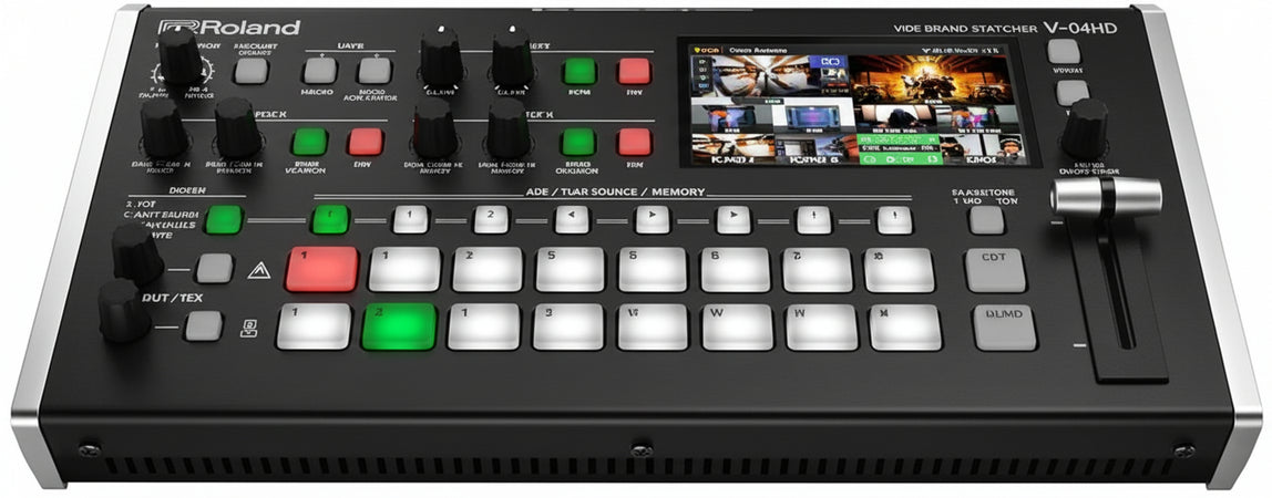 Roland V-8HD Video Switcher Workflow Complete via HDMI Mobile Lightweight and Efficient