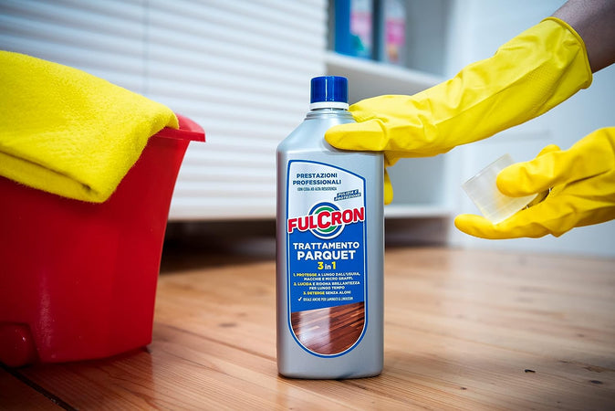 Trattamento 3 in 1 "Fulcron" per laminati e parquet, da 1 litro