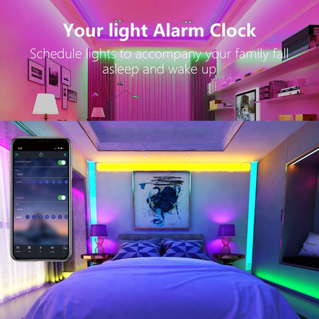 Dudùu Striscia Luci Led Smart 5mt RGB
