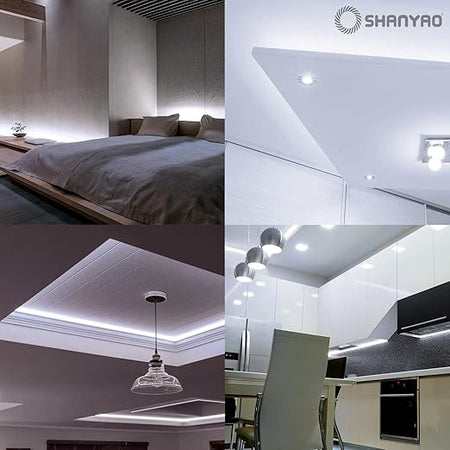 SHANYAO - ROLLA 5 MT STRIP LED 12V 14,4W L.F.
