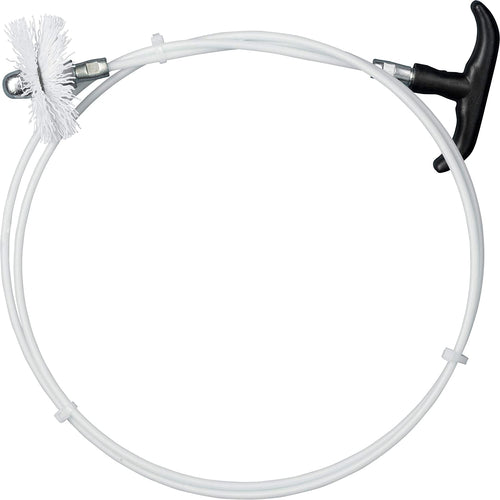 Kit pulizia per stufa a pellet, scovolo Ø 80 mm con asta da 2 m spazza camino