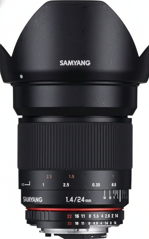 Samyang Obiettivo 24mm F/1,4 ED AS IF UMC per Sony E, Nero