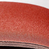 Disco in carta resinata flessibile ed abrasiva P64E con 7 fori, da 150 x 14 mm