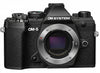 OM SYSTEM OM-5 Micro Four Thirds Systemkamera, 20 MP Live MOS-Sensor, optimierte 5-Achsen-Bildstabilisierung, IP53, Handheld High Res Shot, Schwarz