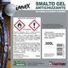 MAX MEYER - IMAX SMALTO DECORATIVO ANTICHIZZANTE 0,5 L NERO GRAFITE
