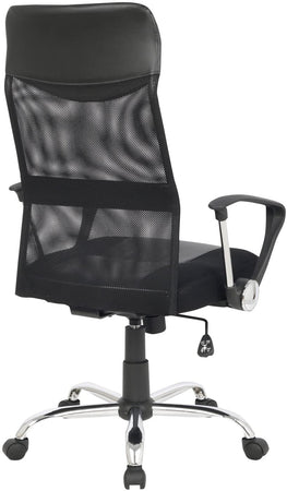 Sedia da ufficio ergonomica "Dakar" con ruote, poltrona presidenziale per scrivania