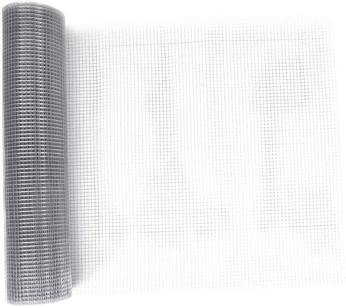 Rete elettrosaldata per recinzione in metallo, maglia quadrata 13 x 13 mm