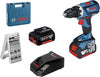 BOSCH - PROFESSIONAL TRAPANO AVVITATORE A BATTERIA GSR18V60C 18.0V LI- 4Ah-1900 GIRI/MIN. MANDRINO AUTOSERRANTE 13MM 2 BATTERIE