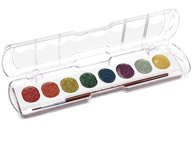 GIOTTO - ACQUARELLI GLITTER 8 COLORI