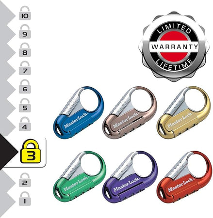MASTER LOCK - MOSCHETTONE CON COMBINAZIONE
