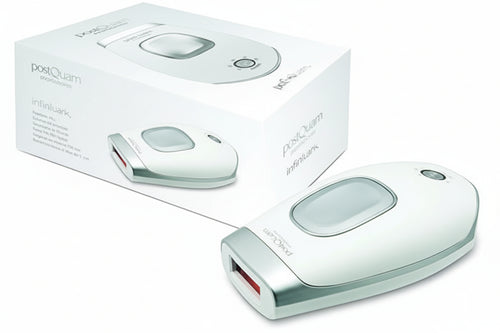Postquam - Infinium Portable IPL Laser Hair Remover - 5 Power Levels, Multi-Flash, Quartz Lamp and Ergonomic Handle - Treatment Area 30 x 10 mm
